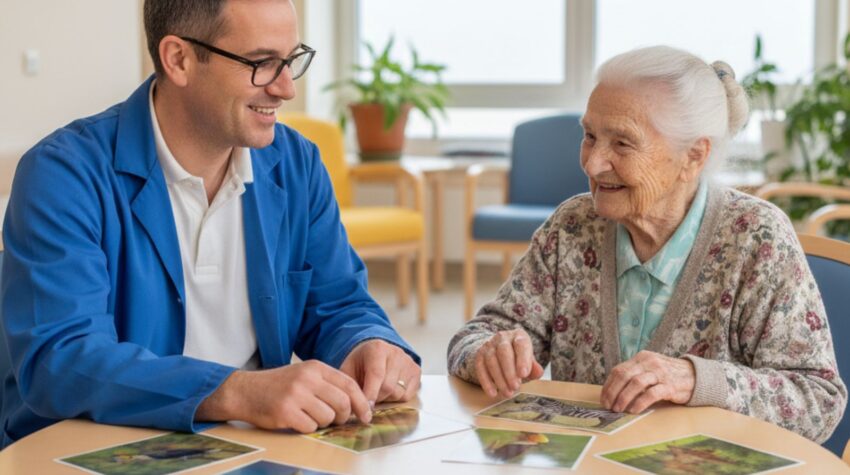 5 esercizi di stimolazione cognitiva per anziani con le foto realistiche