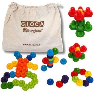 Costruzioni di funghetti - 72 pezzi