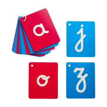 Digilettere corsive tattili
