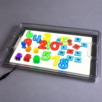 Vassoio per piano luminoso a4