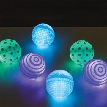Palline sensoriali luminose 6 pezzi