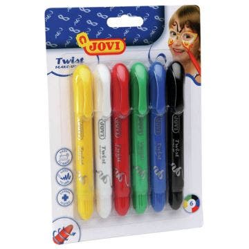 Blister twist face paint - 6 pezzi