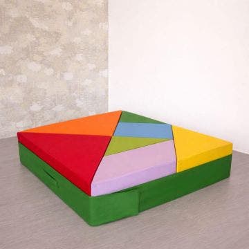Tangram in blocchi psicomotori